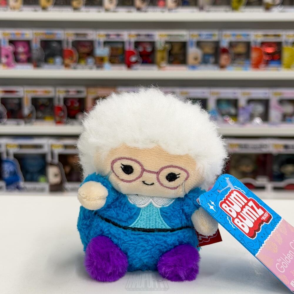 Jazwares BumBumz The Golden Girls Sophia 4.5" Plush Toy Doll 90s TV Sitcom ABC